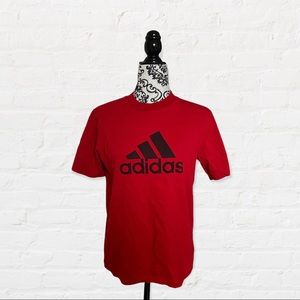 ADIDAS JUNIOR | CLASSIC RED T-SHIRT